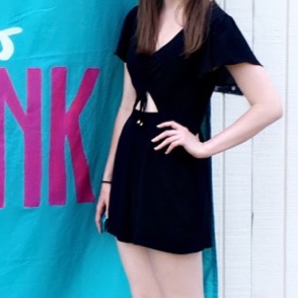 Black Express Romper Size 0 - Picture 1 of 2